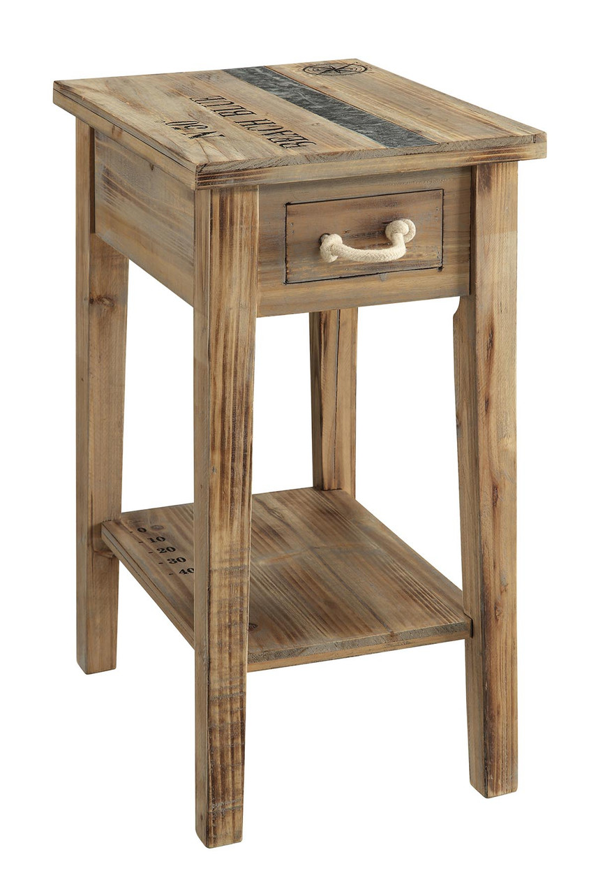 CRESTVIEW COLLECTION CVFZR1005 Grand Isle Chairside Table