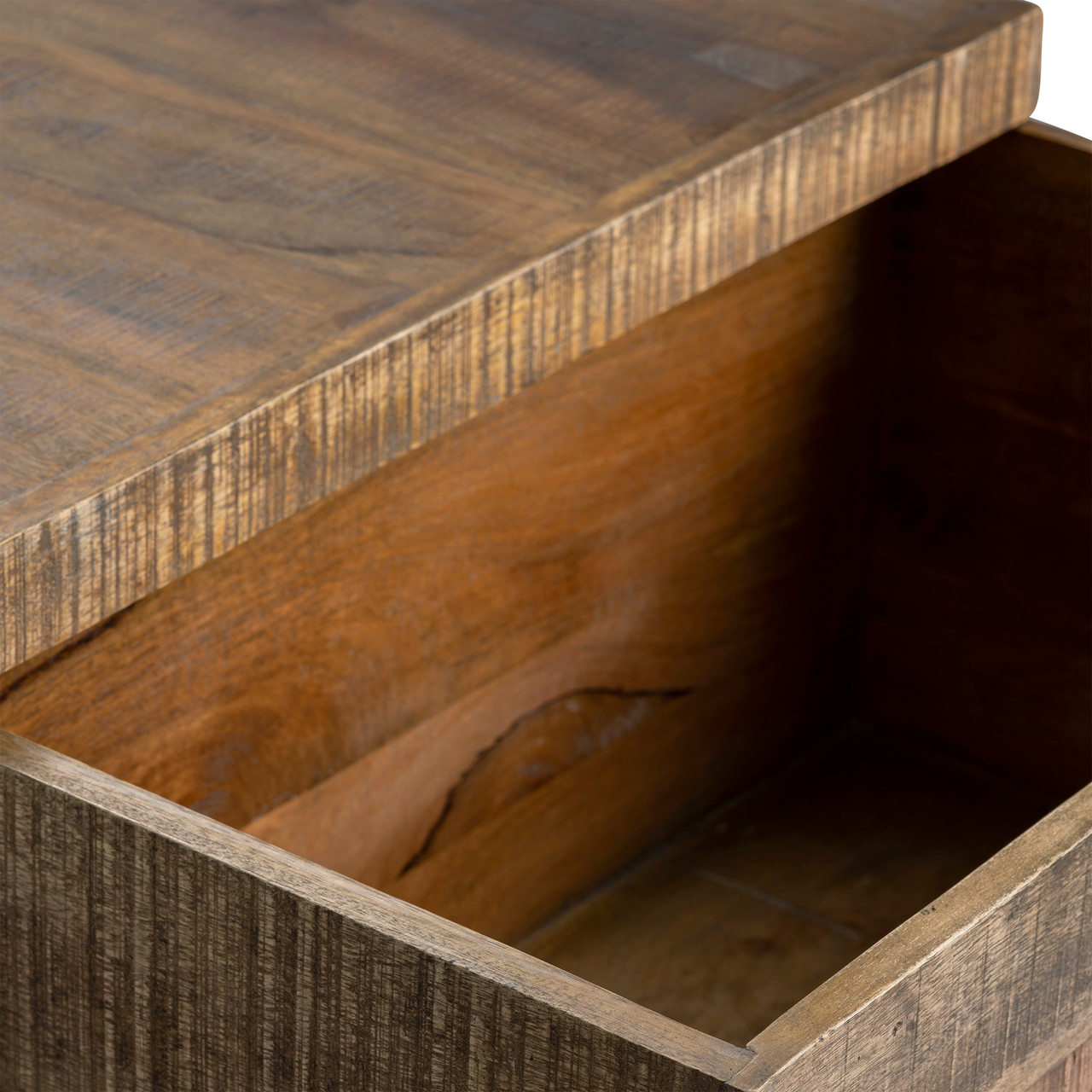 CRESTVIEW COLLECTION CVFNR832 Crosby Rectangle Cocktail Table