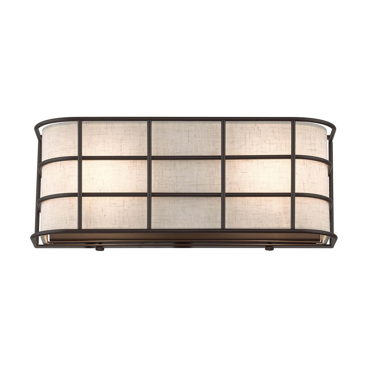 LIVEX LIGHTING 55110-92 2 Light English Bronze ADA Sconce