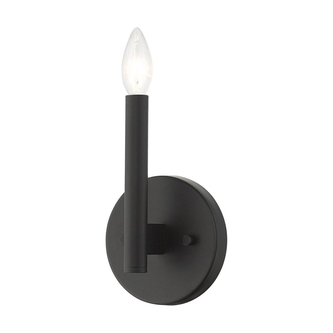 LIVEX LIGHTING 51171-04 1 Light Black ADA Sconce