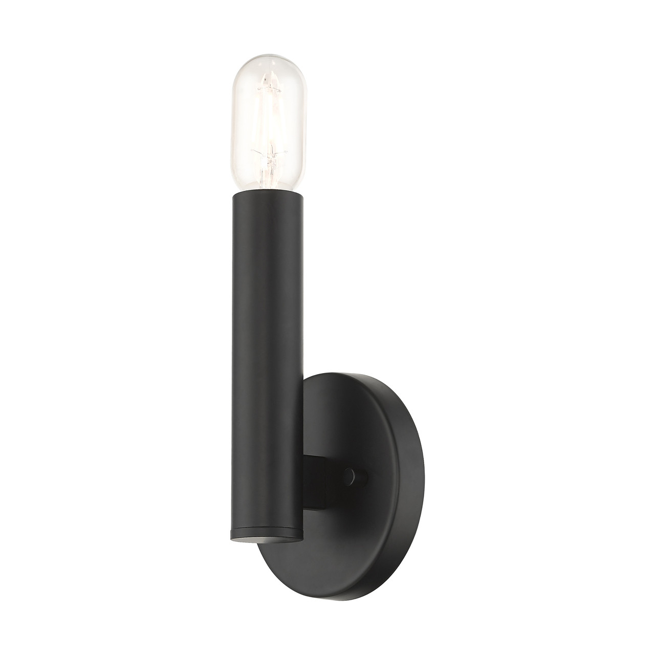 LIVEX LIGHTING 51131-04 1 Light Black ADA Sconce