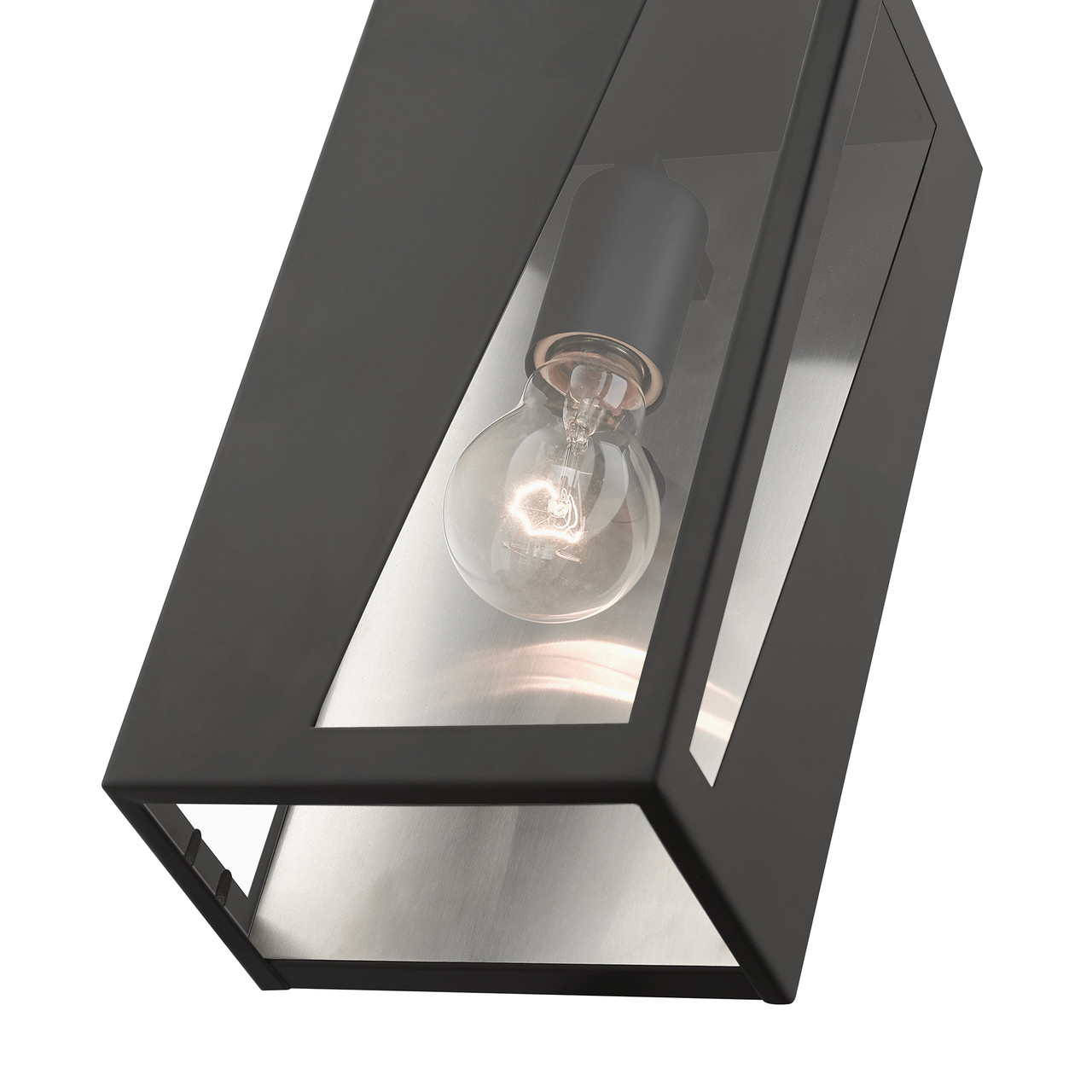 LIVEX LIGHTING 28932-04 1 Light Black Outdoor Medium ADA Wall Lantern