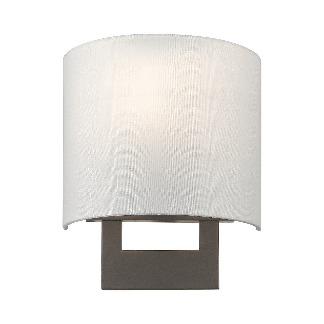 LIVEX LIGHTING 42400-07 1 Light Bronze Petite ADA Sconce