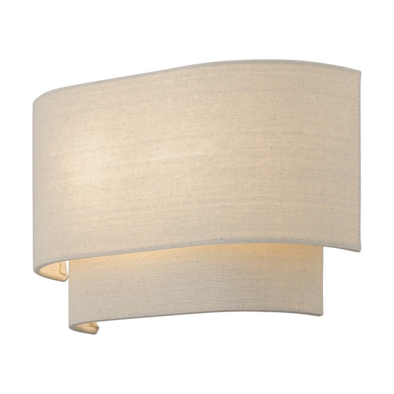 LIVEX LIGHTING 58882-48 2 Light Antique Gold Leaf ADA Sconce