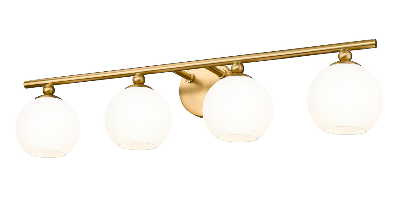 Z-LITE 1100-4V-MGLD 4-Light Vanity, Modern Gold