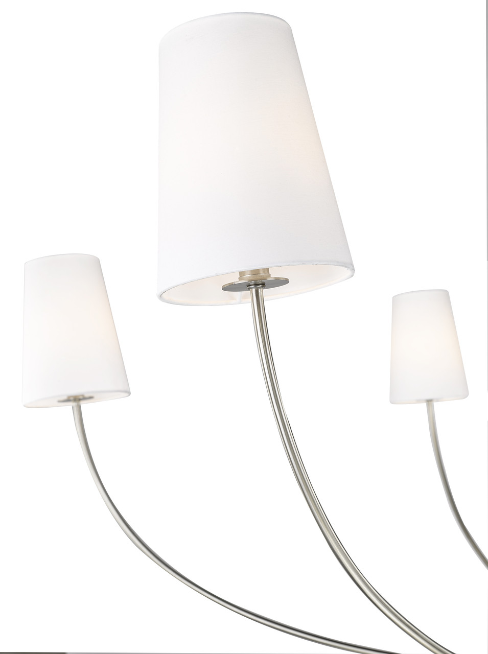 Z-LITE 3040-62BN 6-Light Chandelier, Brushed Nickel