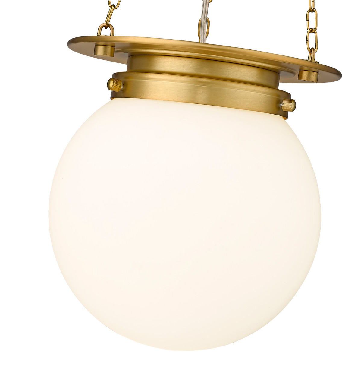 Z-LITE 7505P9-HBR 1-Light Pendant, Heritage Brass