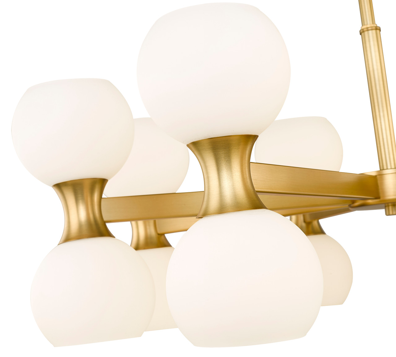 Z-LITE 494-16MGLD 16-Light Chandelier, Modern Gold