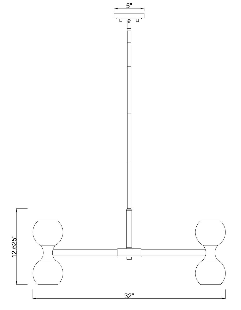 Z-LITE 494-16MGLD 16-Light Chandelier, Modern Gold