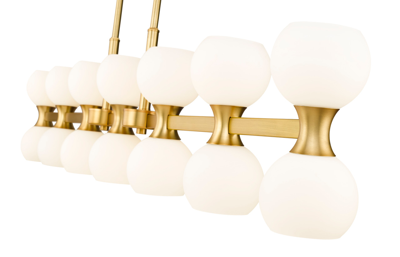 Z-LITE 494-14L-MGLD 14-Light Island, Modern Gold