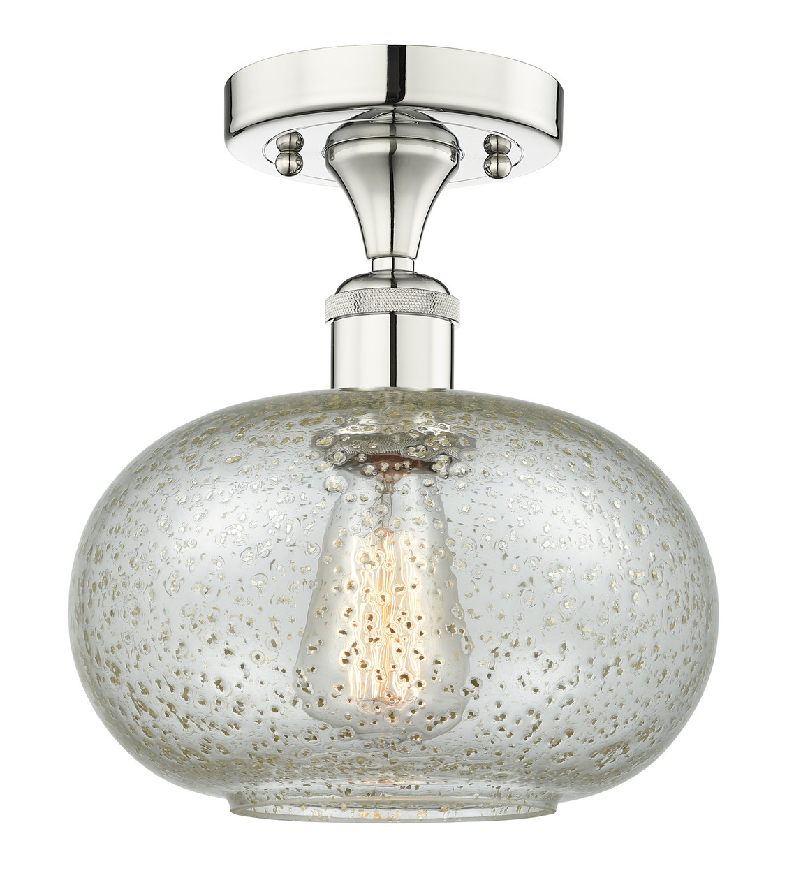 INNOVATIONS 616-1F-PN-G249 Gorham 1 9.5 inch Flush Mount Polished Nickel