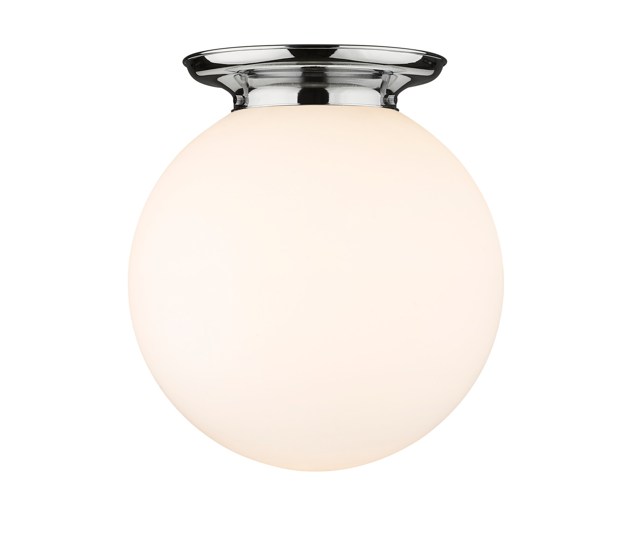 INNOVATIONS 221-1F-PC-G201-16 Beacon 1 16 inch Flush Mount Polished Chrome