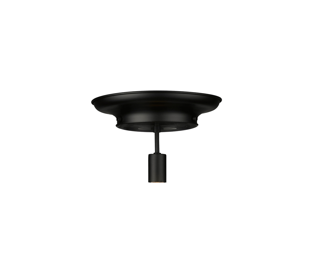 INNOVATIONS 221-1F-BK Beacon 1 16 inch Flush Mount Matte Black