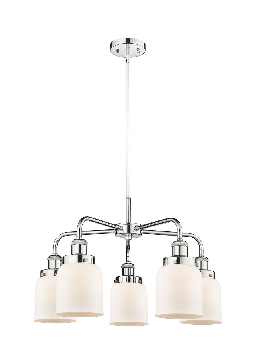 INNOVATIONS 916-5CR-PC-G51 Cone 5 23 inch Chandelier Polished Chrome