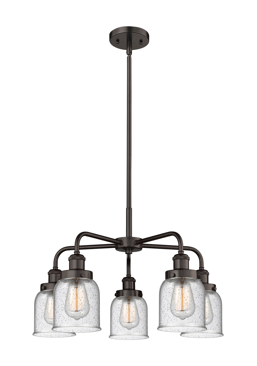 INNOVATIONS 916-5CR-OB-G54 Cone 5 23 inch Chandelier Oil Rubbed Bronze