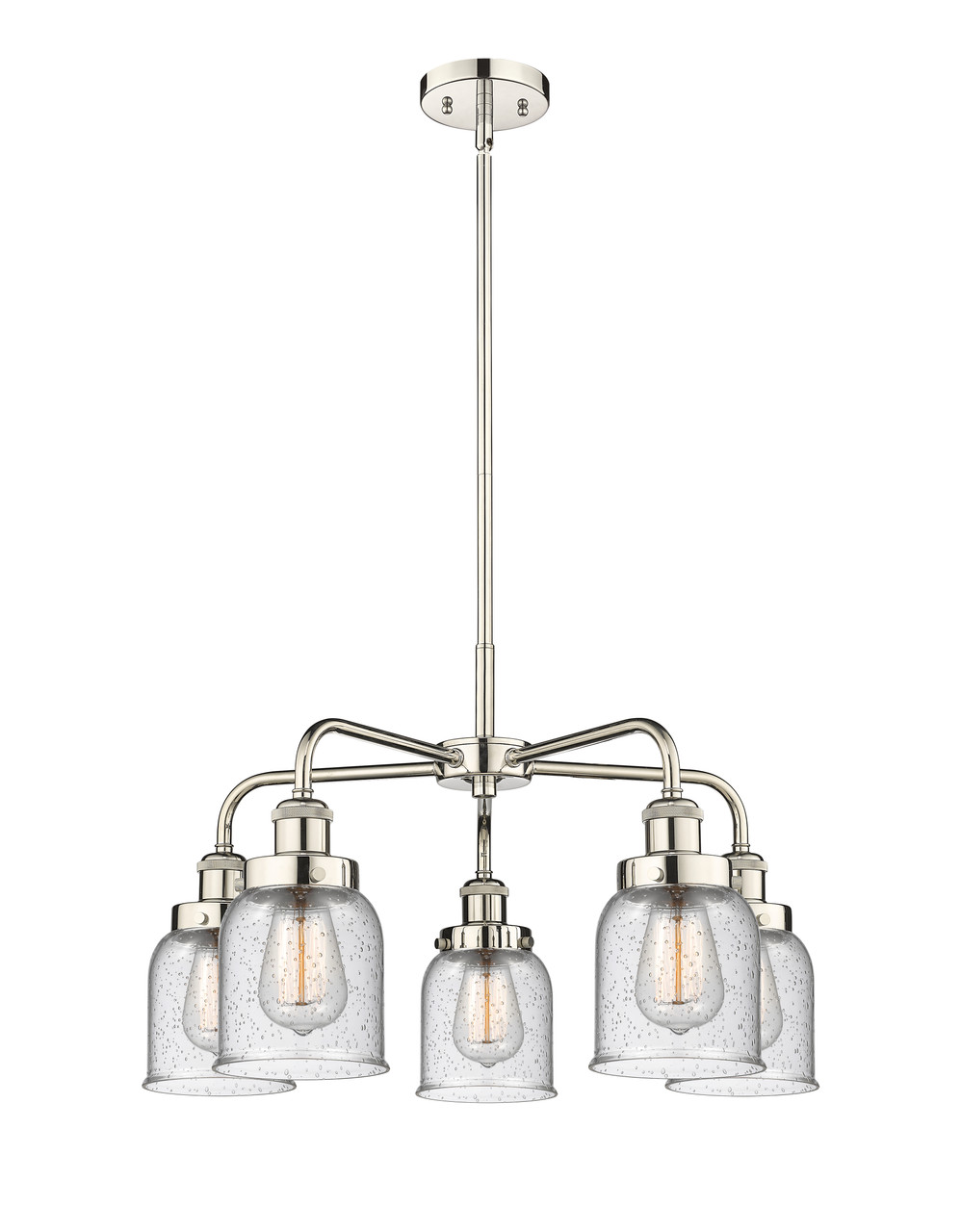 INNOVATIONS 916-5CR-PN-G54 Cone 5 23 inch Chandelier Polished Nickel