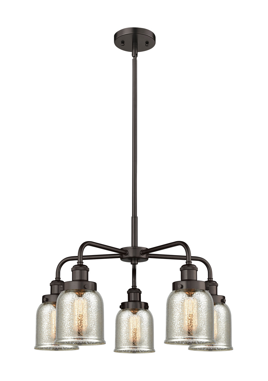 INNOVATIONS 916-5CR-OB-G58 Cone 5 23 inch Chandelier Oil Rubbed Bronze