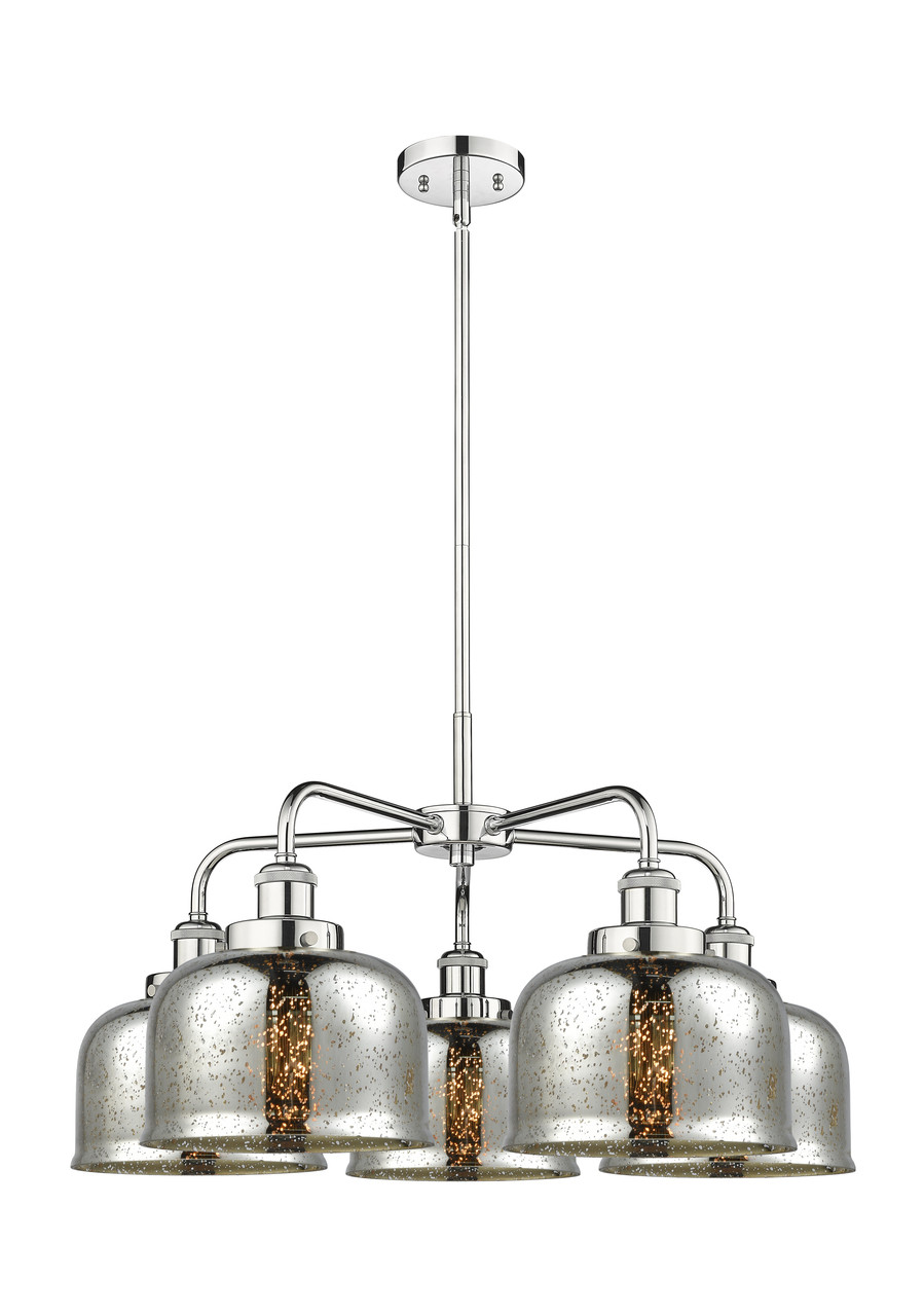 INNOVATIONS 916-5CR-PC-G78 Cone 5 26 inch Chandelier Polished Chrome