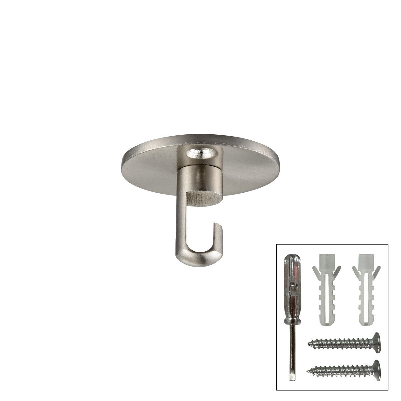 INNOVATIONS 009-SN Heavy Cast Hook Satin Nickel