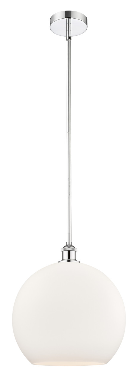 INNOVATIONS 616-1S-PC-G121-14 Athens 1 Light 13.75 inch Pendant Polished Chrome