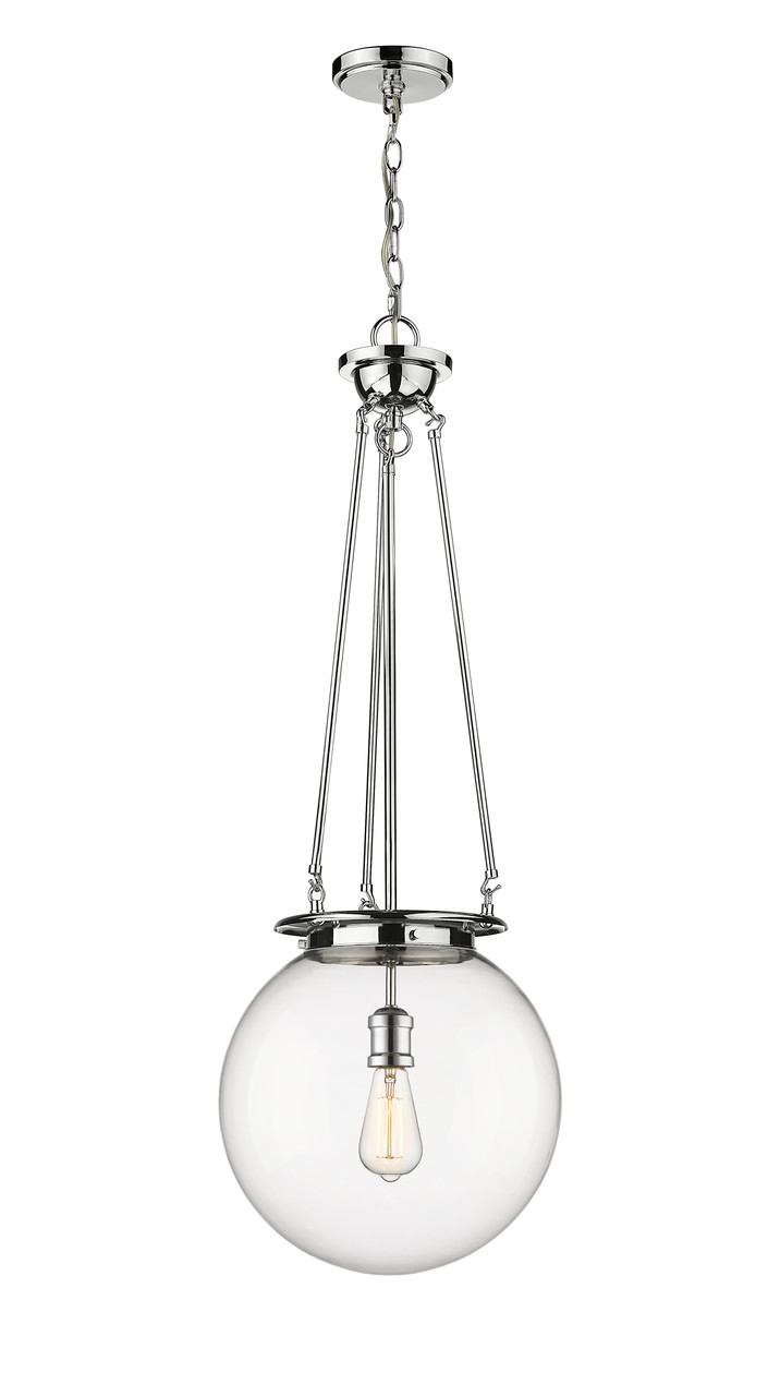 INNOVATIONS 221-1P-PC-G202-14 Beacon 1 14 inch Pendant Polished Chrome