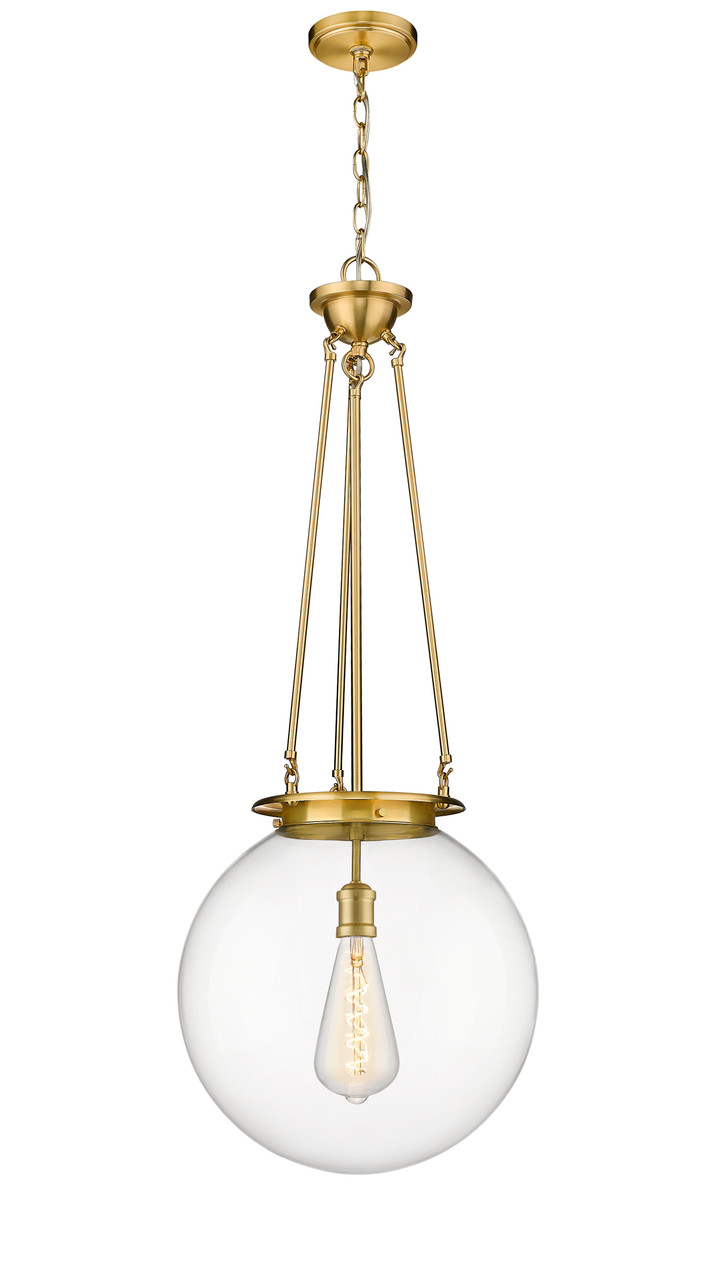 INNOVATIONS 221-1P-SG-G202-16 Beacon 1 16 inch Pendant Satin Gold