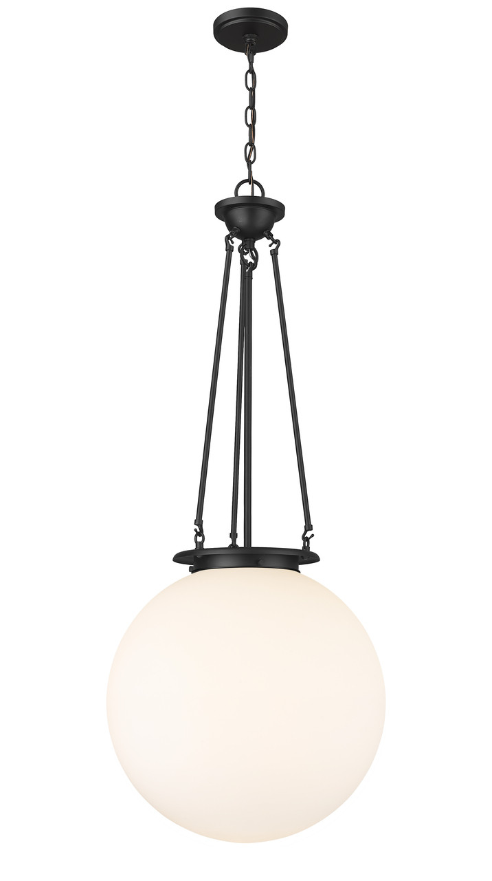 INNOVATIONS 221-1P-BK-G201-18 Beacon 1 18 inch Pendant Matte Black
