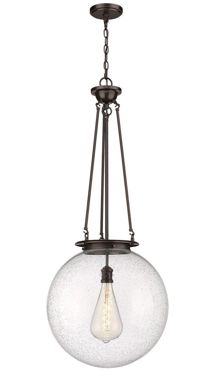 INNOVATIONS 221-1P-OB-G204-18 Beacon 1 18 inch Pendant Oil Rubbed Bronze