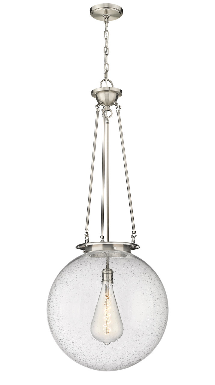 INNOVATIONS 221-1P-SN-G204-18 Beacon 1 18 inch Pendant Satin Nickel