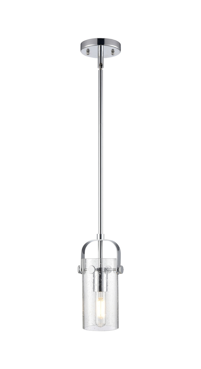 INNOVATIONS 423-1S-PC-G423-7SDY Pilaster II Cylinder 1 5 inch Pendant Polished Chrome