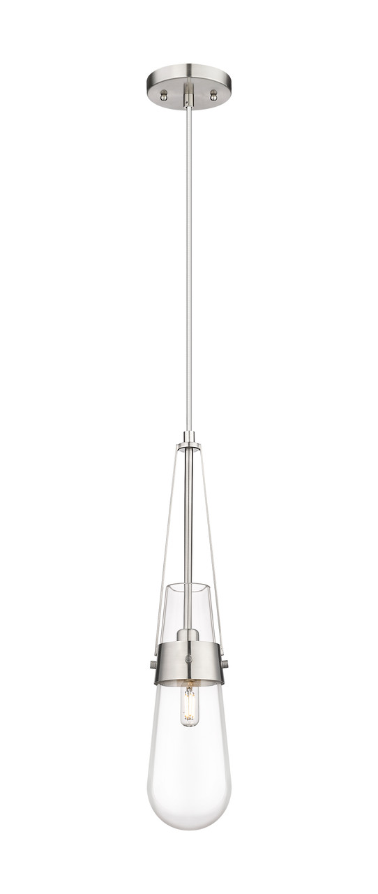 INNOVATIONS 452-1P-SN-G452-4CL Milan 1 4.25 inch Pendant Satin Nickel