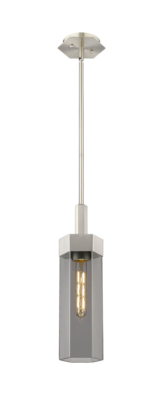 INNOVATIONS 427-1S-SN-G427-14SM Claverack 1 5.875 inch Pendant Satin Nickel