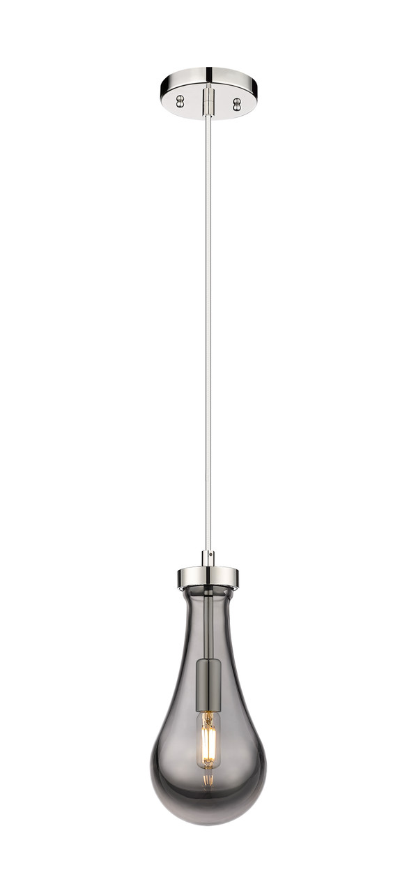 INNOVATIONS 451-1P-PN-G451-5SM Owego 1 5 inch Pendant Polished Nickel