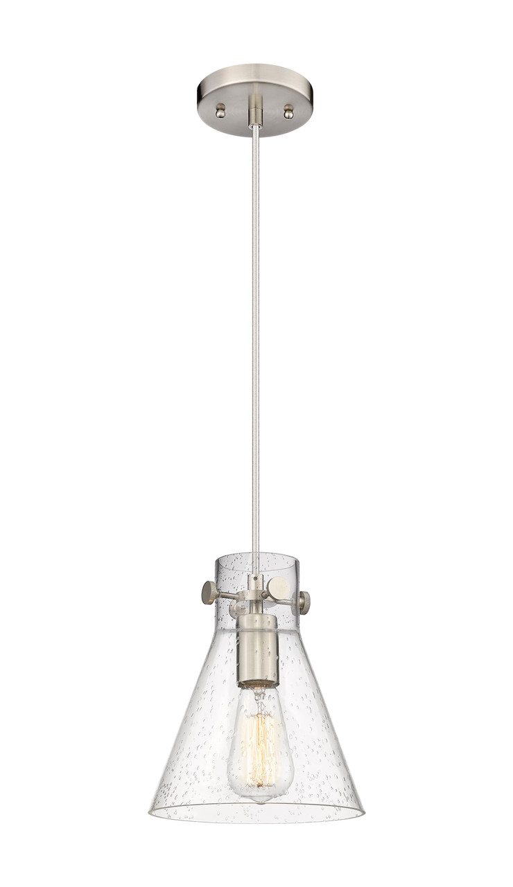 INNOVATIONS 410-1PS-SN-G411-8SDY Newton Cone 1 8 inch Pendant Brushed Satin Nickel