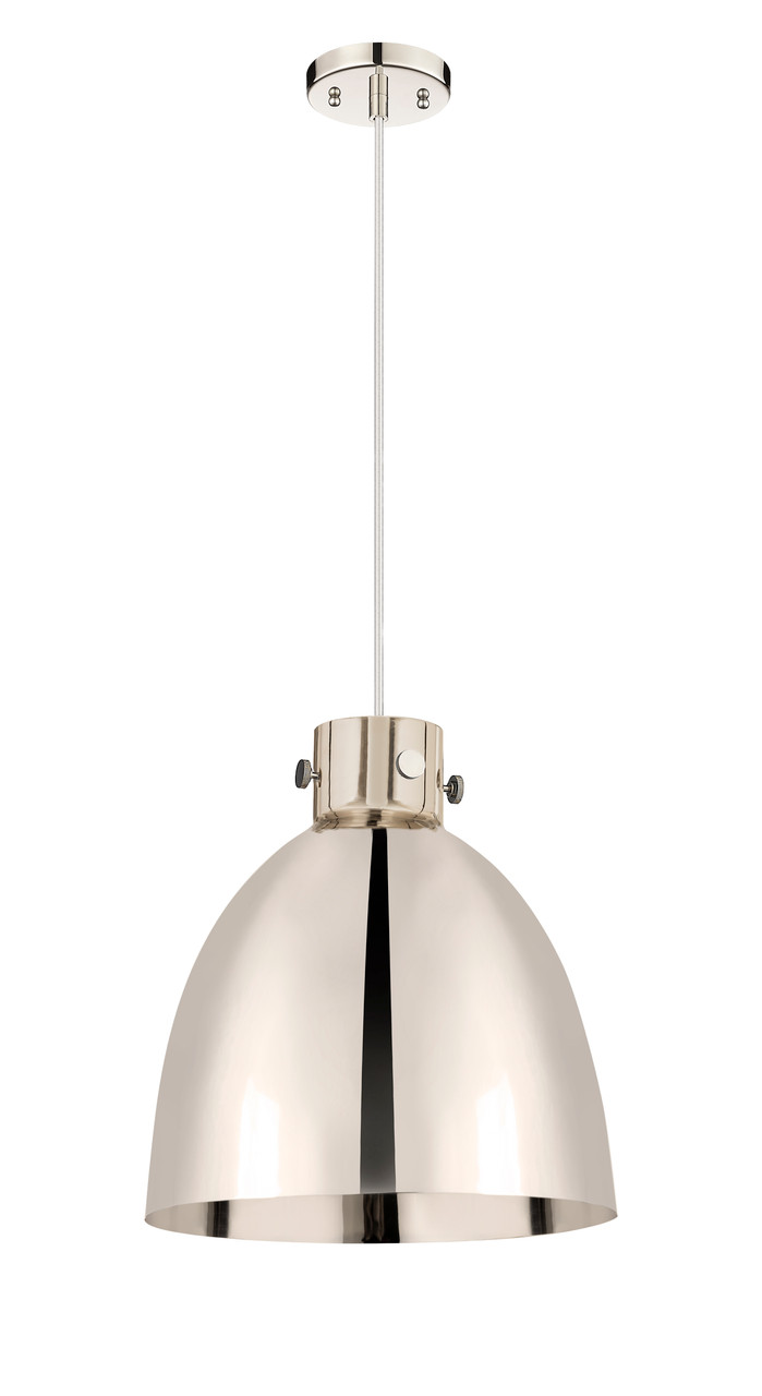 INNOVATIONS 410-1PL-PN-M412-14PN Newton Sphere 1 14 inch Pendant Polished Nickel