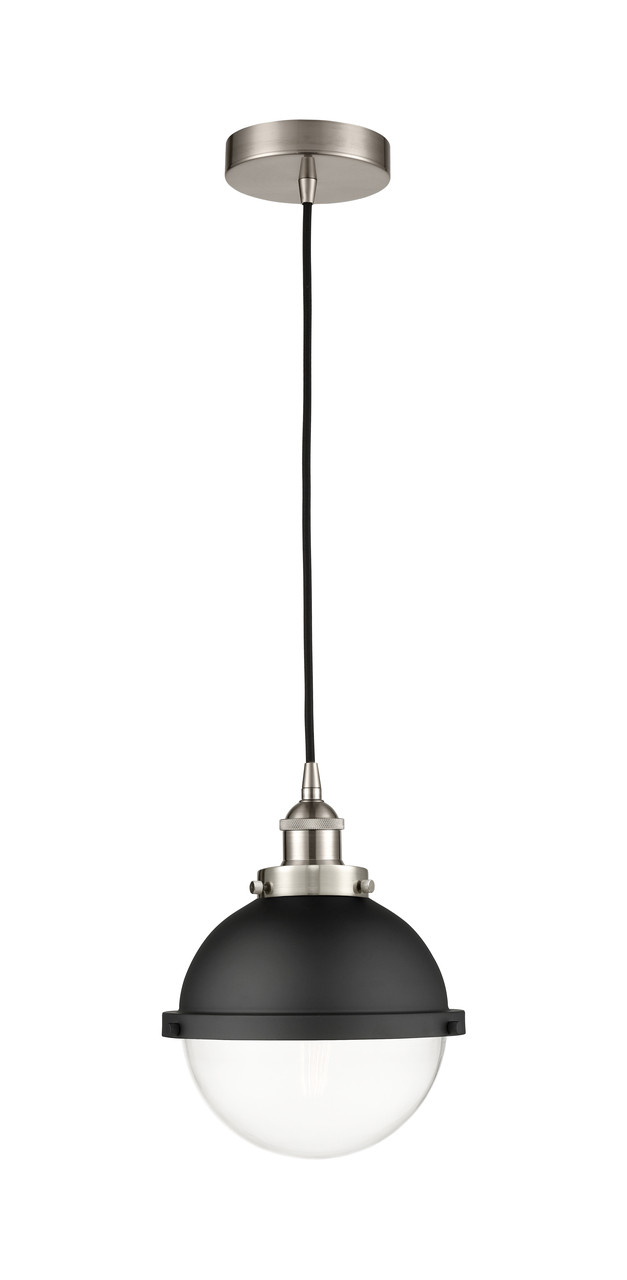 INNOVATIONS 616-1PH-SN-HFS-82-BK Edison 1 9 inch Multi Pendant Satin Nickel