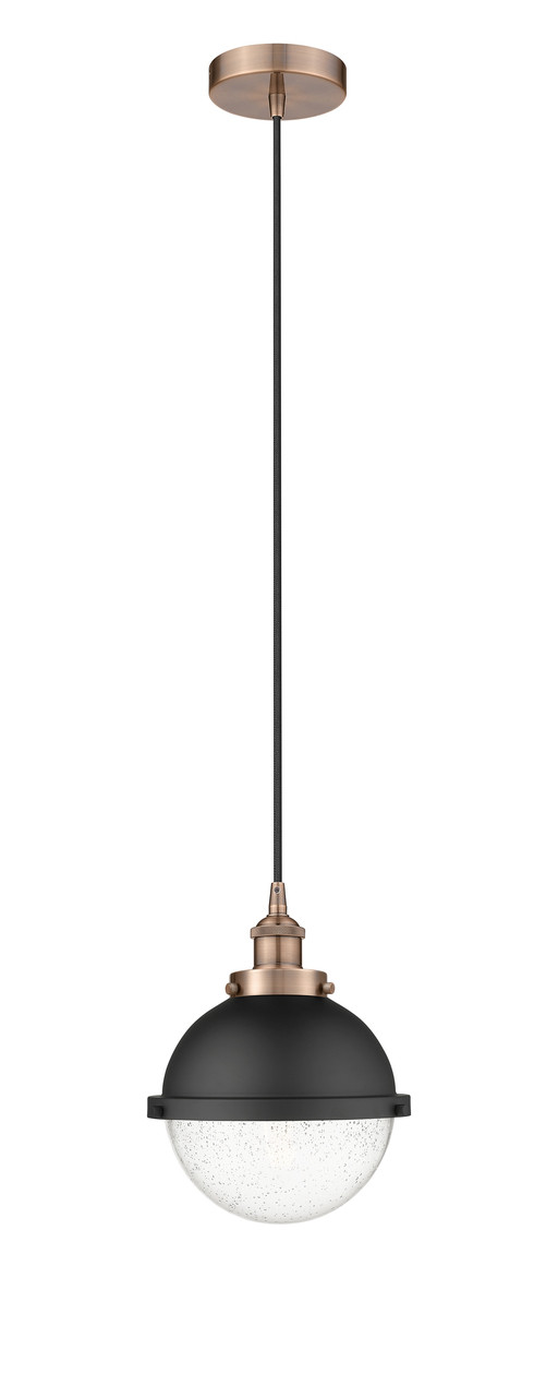 INNOVATIONS 616-1PH-AC-HFS-84-BK Edison 1 9 inch Multi Pendant Antique Copper