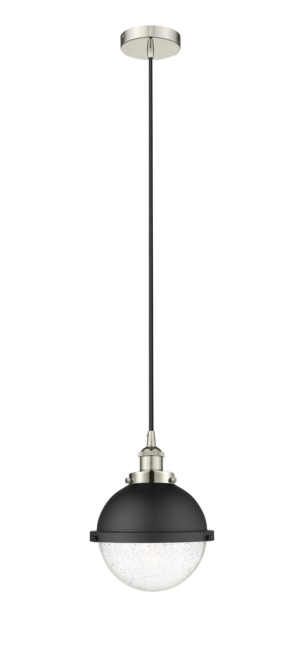 INNOVATIONS 616-1PH-PN-HFS-84-BK Edison 1 9 inch Multi Pendant Polished Nickel