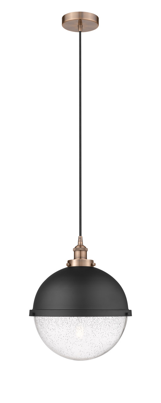INNOVATIONS 616-1PH-AC-HFS-124-BK Edison 1 13 inch Multi Pendant Antique Copper
