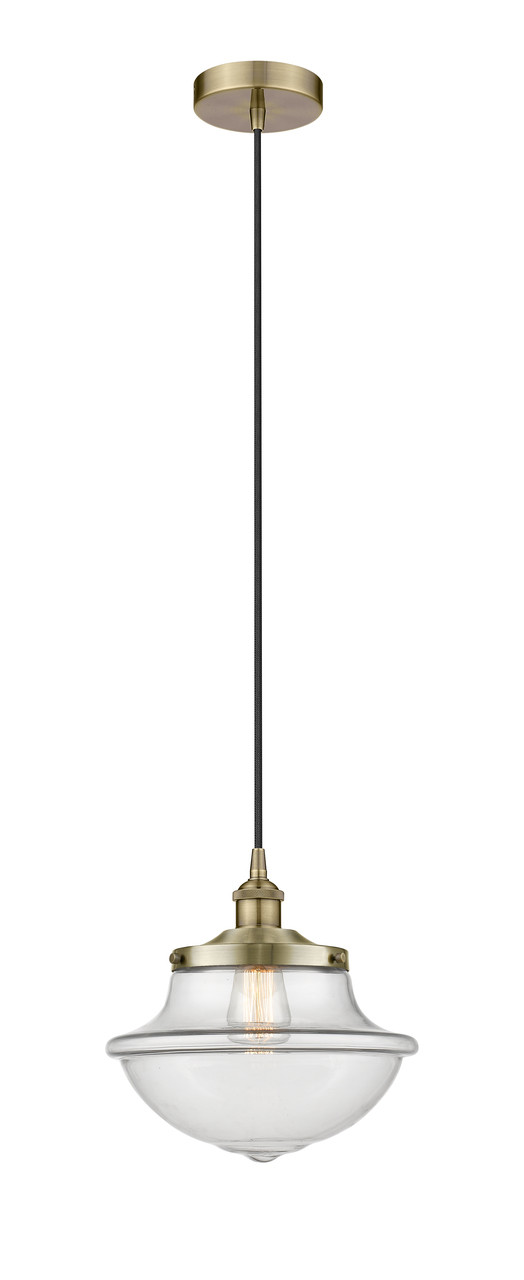 INNOVATIONS 616-1PH-AB-G542 Oxford 1 11.75 inch Multi Pendant Antique Brass