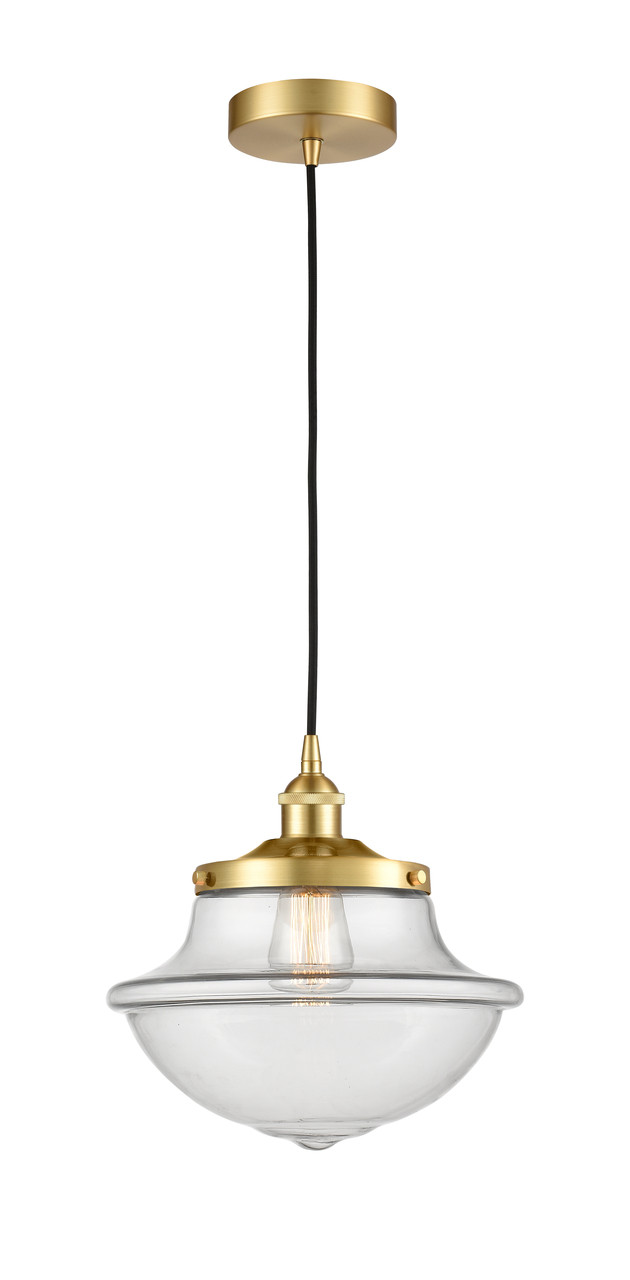 INNOVATIONS 616-1PH-SG-G542 Oxford 1 11.75 inch Multi Pendant Satin Gold