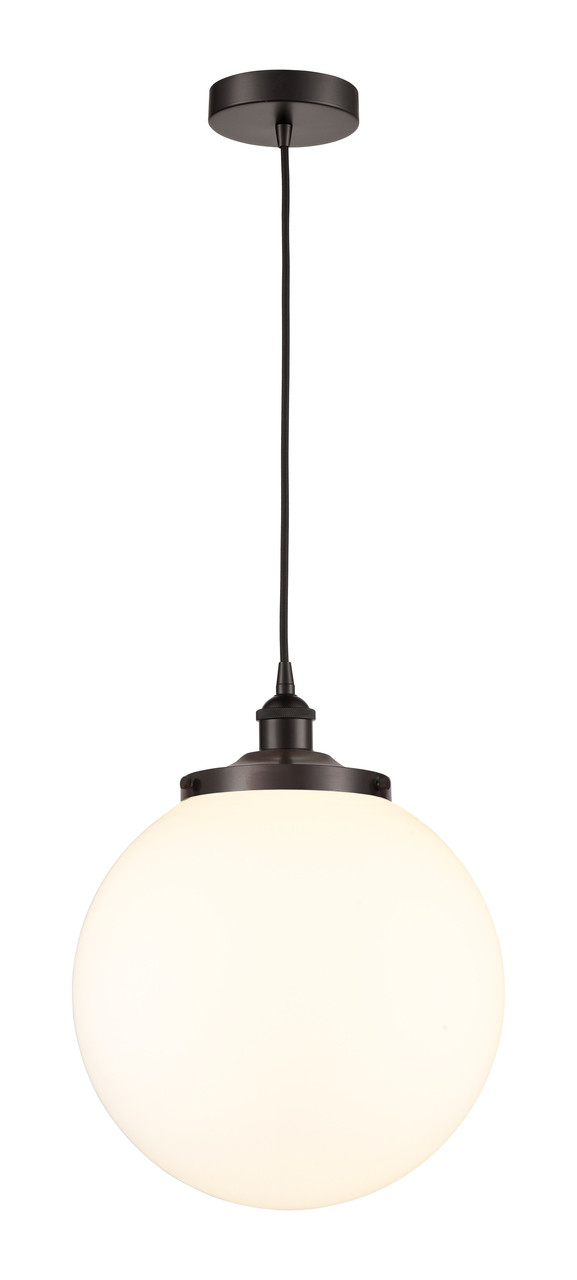 INNOVATIONS 616-1PH-OB-G201-14 Beacon 1 13.75 inch Multi Pendant Oil Rubbed Bronze