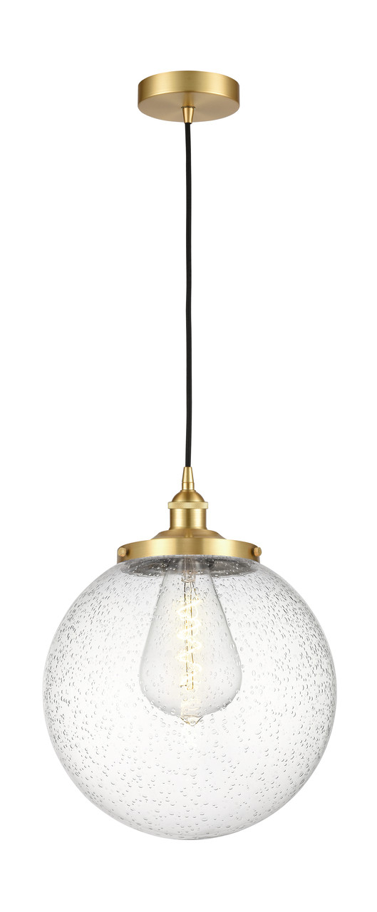 INNOVATIONS 616-1PH-SG-G204-14 Beacon 1 13.75 inch Multi Pendant Satin Gold