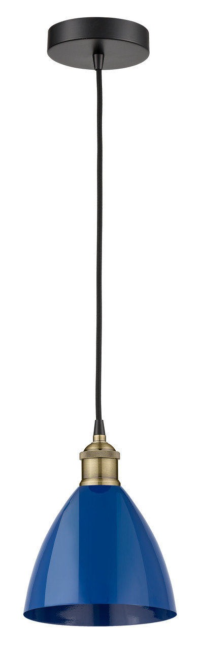 INNOVATIONS 616-1P-BAB-MBD-75-BL Edison 1 7.5 inch Multi Pendant Black Antique Brass