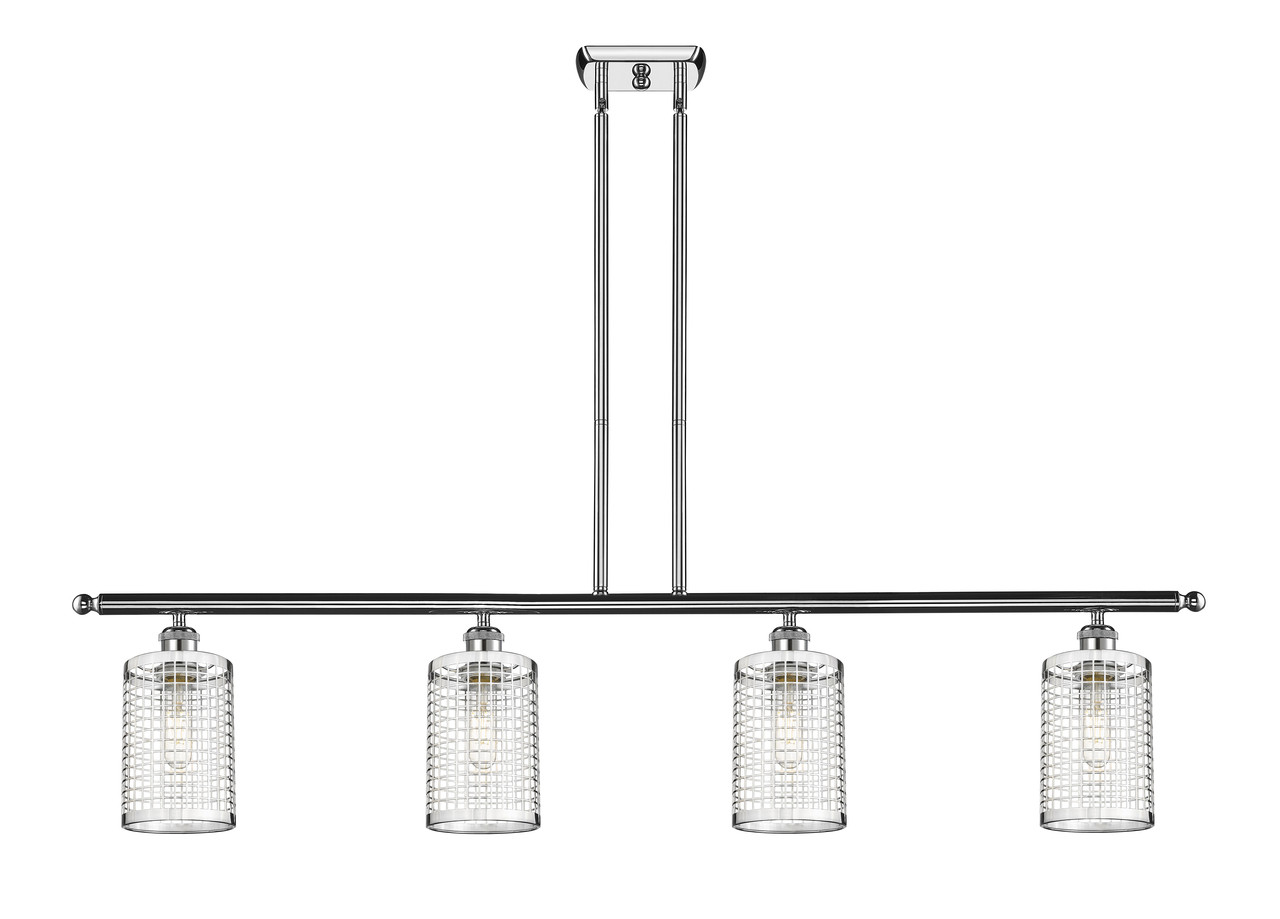 INNOVATIONS 516-4I-PC-M18-PC Nestbrook 4 48 inch Multi Pendant Polished Chrome