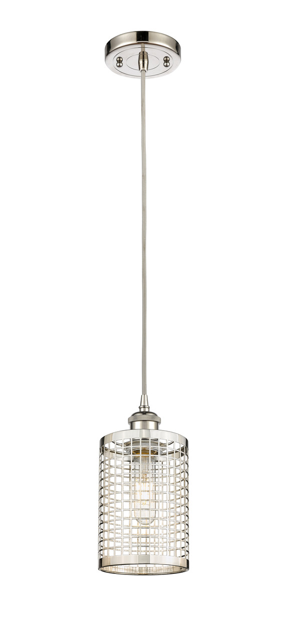 INNOVATIONS 516-1P-PN-M18-PN Nestbrook 1 4.75 inch Multi Pendant Polished Nickel