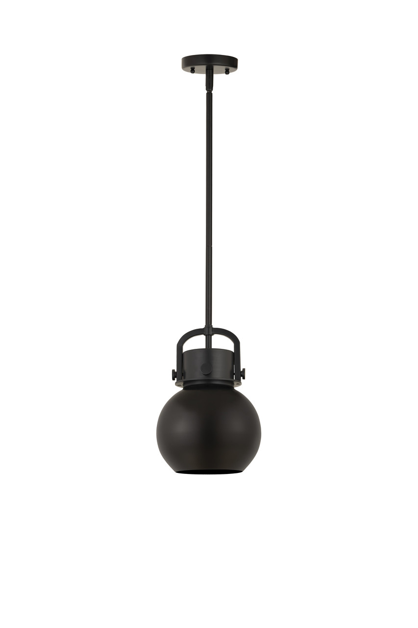 INNOVATIONS 410-1SS-BK-M410-8BK Newton Sphere 1 8 inch Multi Pendant Matte Black