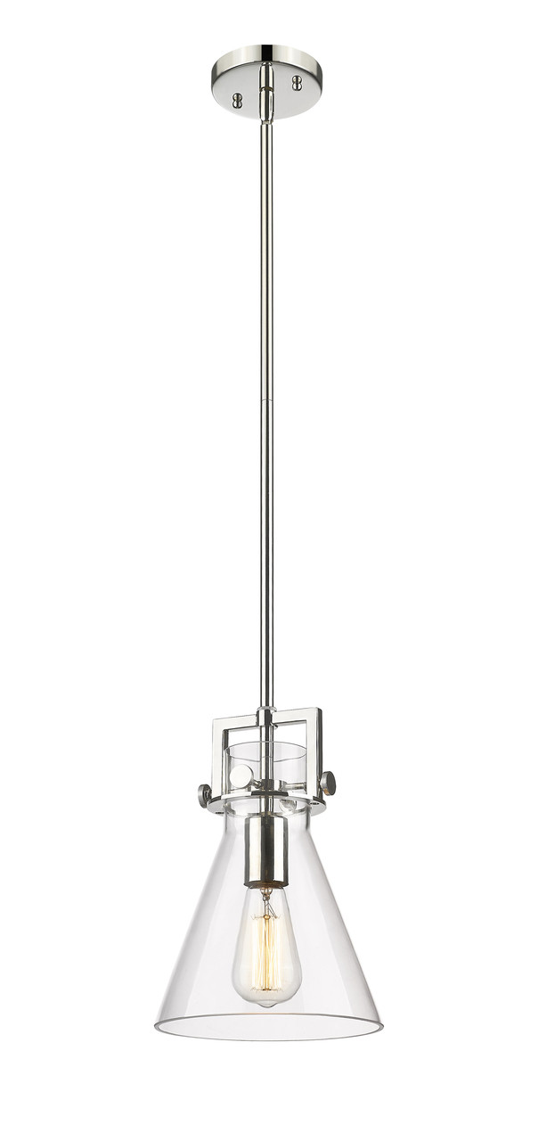 INNOVATIONS 411-1SS-PN-G411-8CL Newton Cone 1 8 inch Multi Pendant Polished Nickel