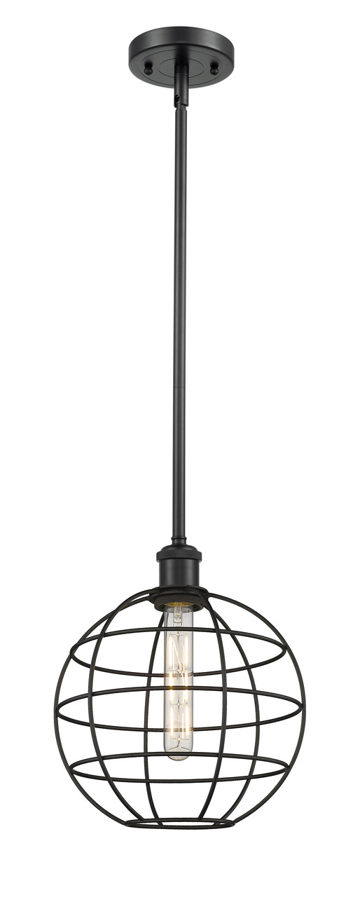 INNOVATIONS 516-1S-BK-CE-10-BK Lake Placid 1 10 inch Multi Pendant Matte Black