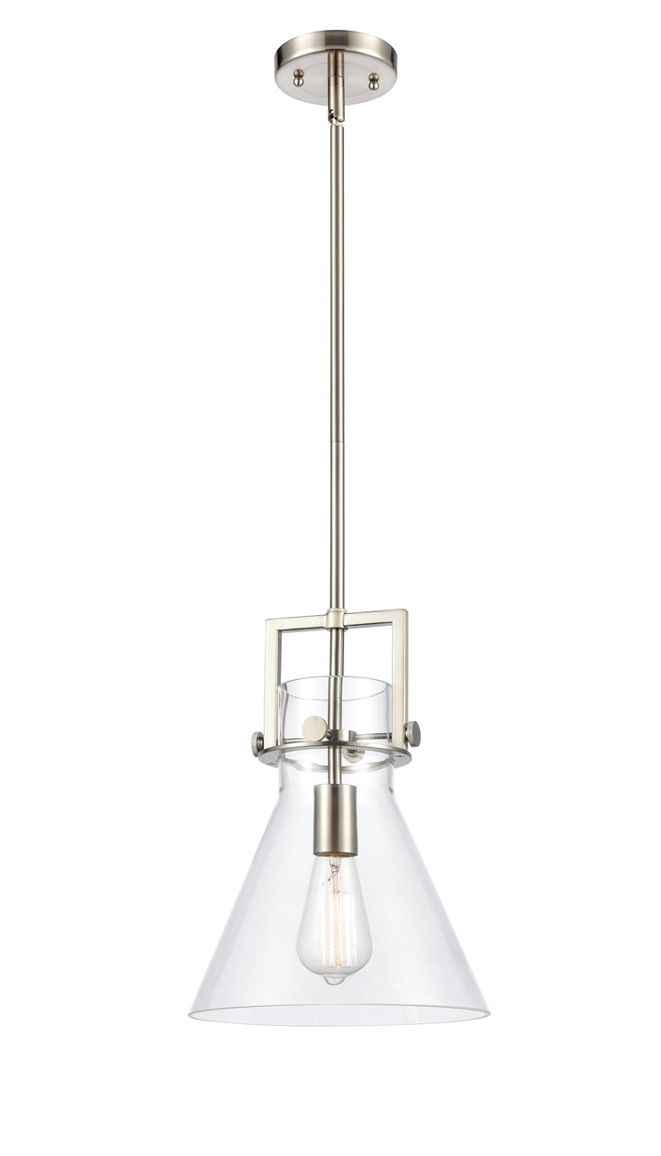 INNOVATIONS 411-1SM-SN-G411-10CL Newton Cone 1 10 inch Multi Pendant Satin Nickel